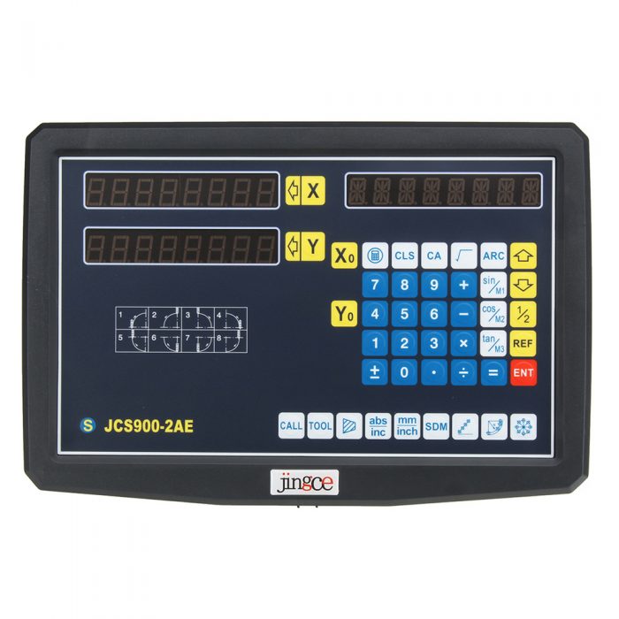 2/3 Axis Grating CNC Milling Digital Readout Display / 50-1000mm Electronic Linear Scale Lathe Tool