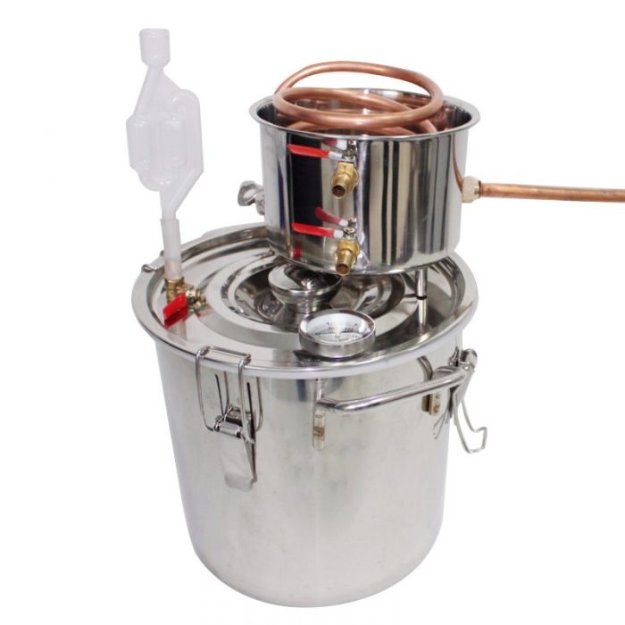 35L Alcohol Ethanol Distiller Home Brew Still Wines Making Pure Water Boiler Set