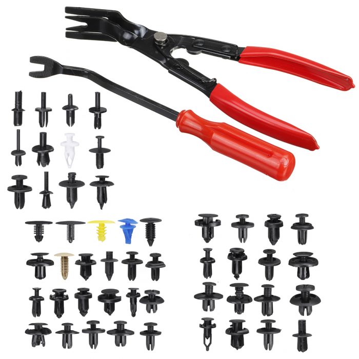 620/650/690pcs Universall Car Bumper Fastener Rivet Clips Screws Tools Kit