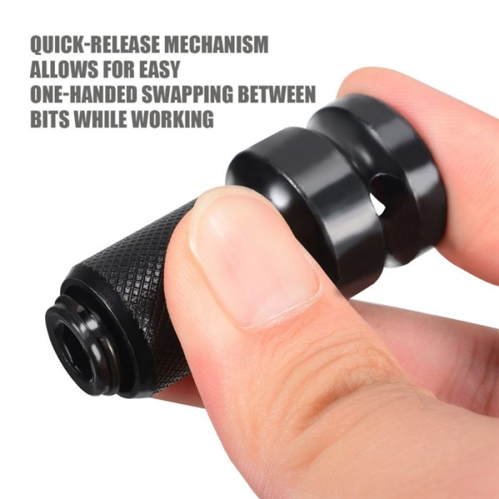 1/2 inch Square To 1/4 inch Hex Ratchet Socket Wrench Socket Adapter Spanner Set Drive Converter Impact Tool Lengte 50mm