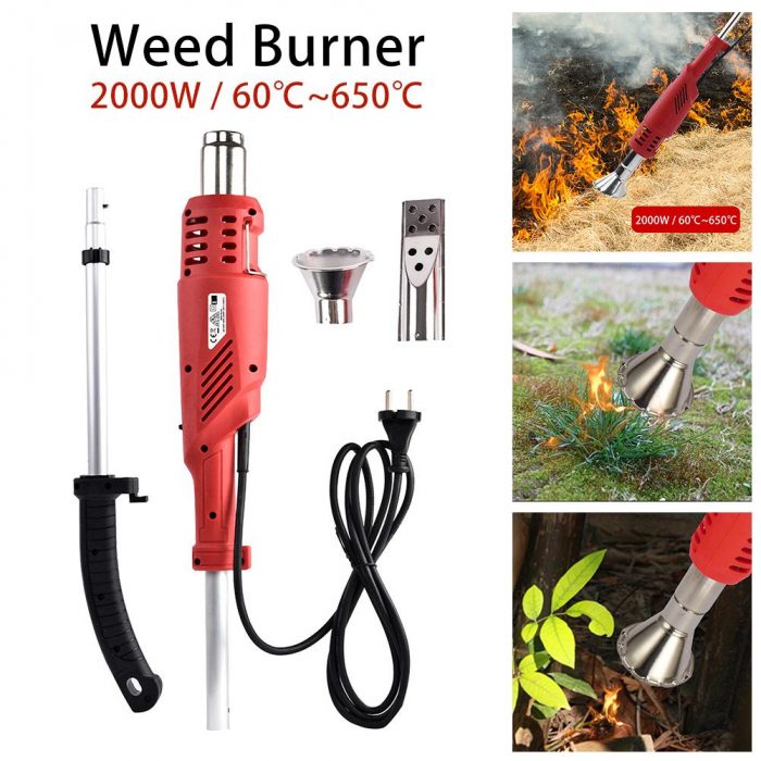 2000W Electric Garden Lawnmower Weeder Power Tool Electric Weed Burner Tool