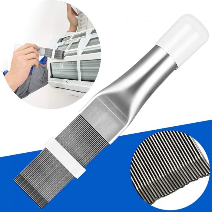 Air Conditioner Fin Repair Tool Coil Comb A/C HVAC Condenser Radiator Universal Air Conditioner Fin Repair Tool Coil Comb A/C