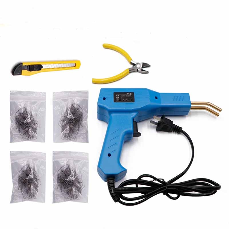 ZK30 Handy Plastic Welder Garage Tools Hot Staplers Machine Staple PVC Plastic Repairing Machine Car Bumper Repair Hot Stapler