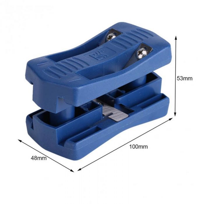 ZK30 Edge Trimmer Wood Side Banding Cutter Machine Double Edge Trimmer Manual Tail Trimming Woodworking Tool Carpenter Hardware