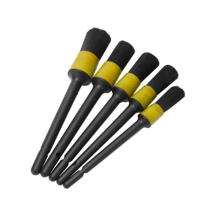 5Pcs Car Detailing Brush Cleaning Brushes Auto Detail Tools Wheels Dashboard Car-Styling Accessories