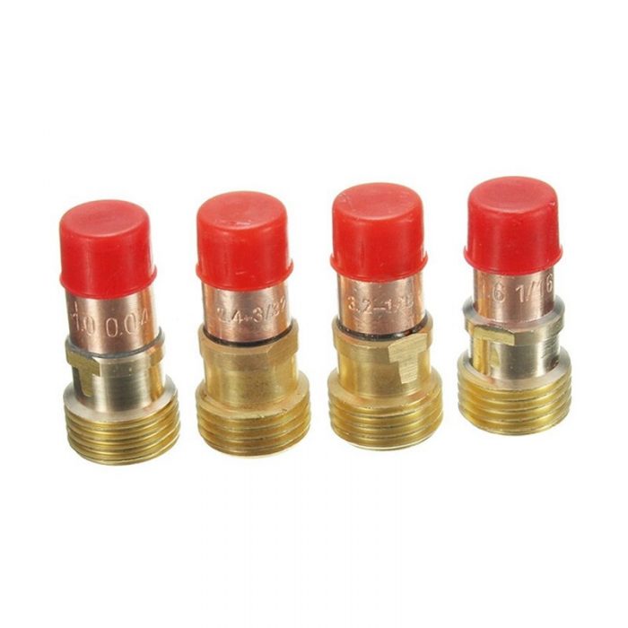 16/26/49/21 Pcs/Set Tig Welding Torch Nozzle Cup Tungsten Gas Lens WL20 Kit For TIG WP-17/18/26 Durable Welding Accessories