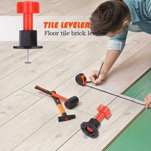 75 Pcs Reusable Anti-Lippage Tile Leveling System Locator Tool Ceramic Floor Wall-30