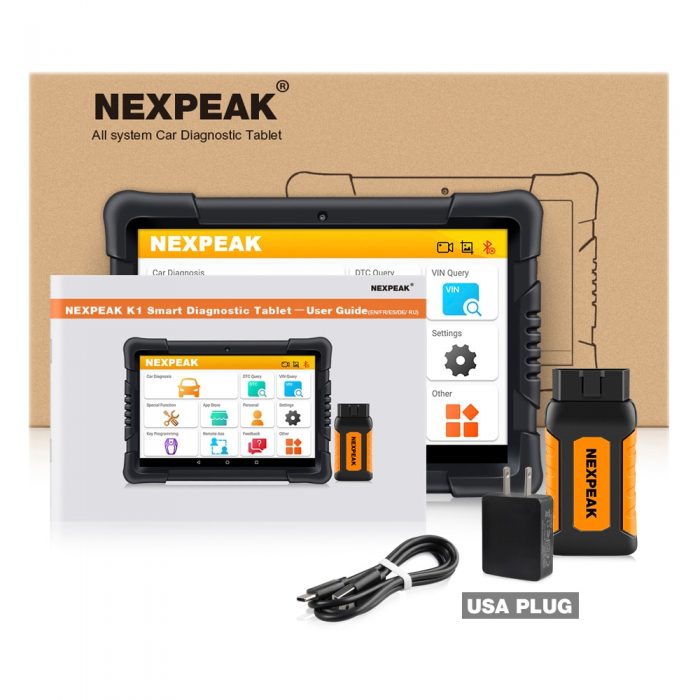 NEXPEAK K1 Pro Obd 2 Car Diagnostic Tool Scanner ABS Airbag Gearbox Oil EPB DPF Reset Obd2 Bluetooth Auto Key Programmer Tools