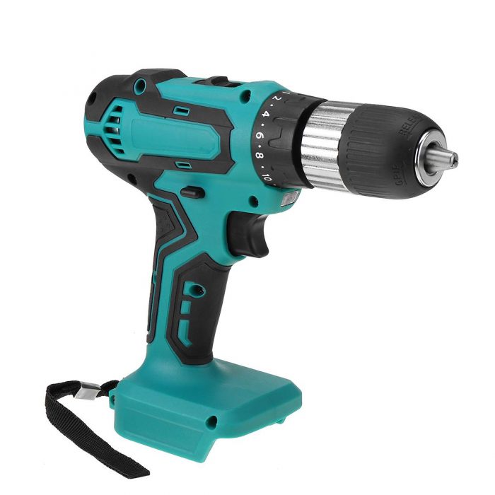 18V 10mm/13mm 90N.m Electric Drill Cordless Hand Drill Screwdriver without Rechargable Lithium-Ion Battery for Makita battery