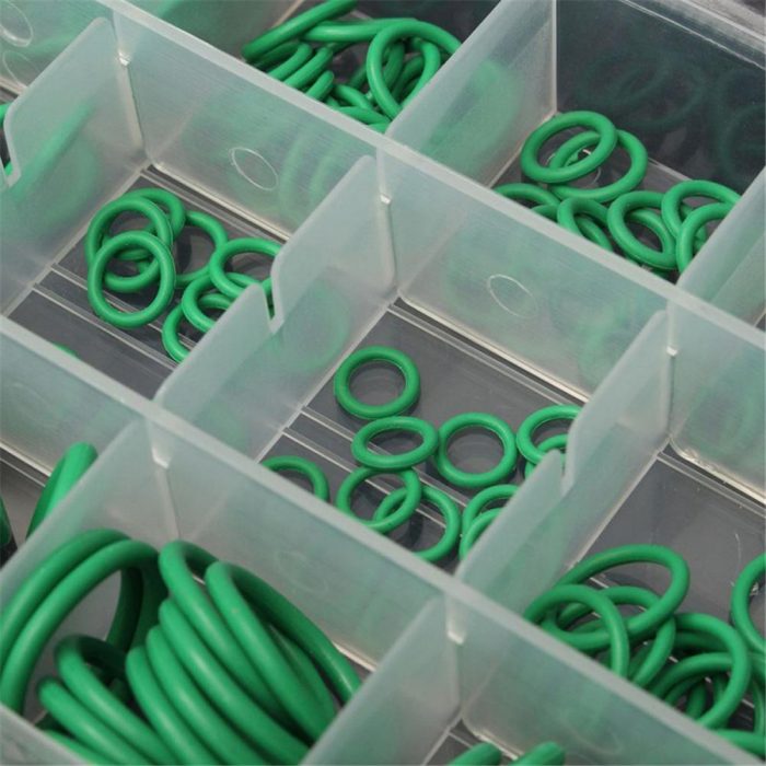 270PC Rubber Oring Seals O Ring 18 Sizes Washer for Automotive Air Conditioner Tools Hand Tool Set - Green