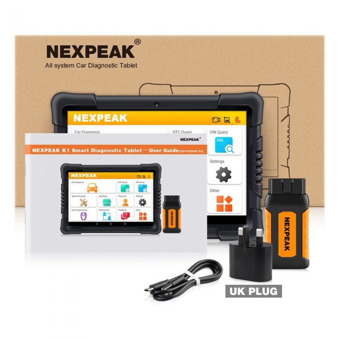 NEXPEAK K1 Pro Obd 2 Car Diagnostic Tool Scanner ABS Airbag Gearbox Oil EPB DPF Reset Obd2 Bluetooth Auto Key Programmer Tools