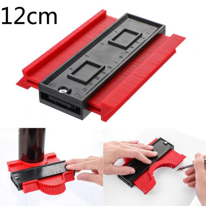 12/14/25 Cm ABS Irregular Contours Gauge Arc Ruler Measuring Radiant Ruler Contour Meter Marking Tile Cuts Tiling Laminate Tool