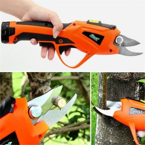 Professional Cordless Electric Pruning Shears Portable Garden Tools Cordless Multifunctional Gardening Shears Electric Pruner