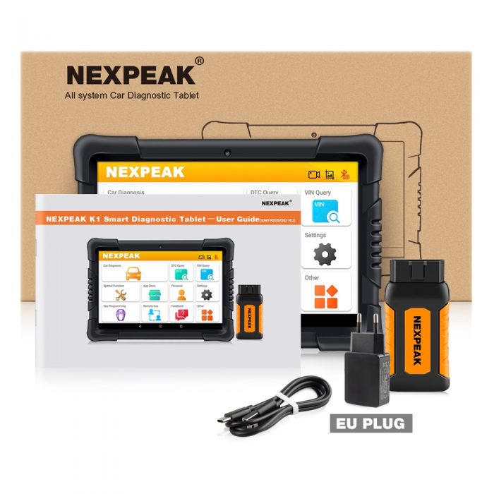 NEXPEAK K1 Pro Obd 2 Car Diagnostic Tool Scanner ABS Airbag Gearbox Oil EPB DPF Reset Obd2 Bluetooth Auto Key Programmer Tools