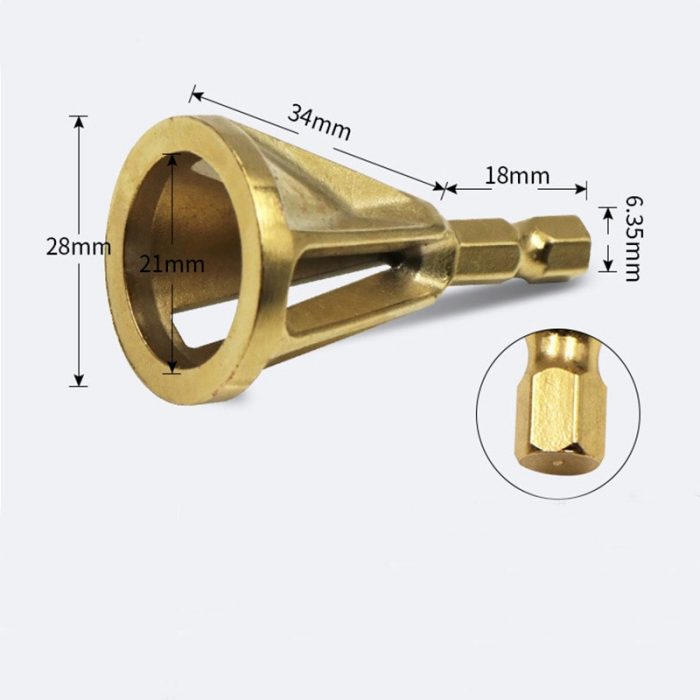 ZK30 2020 Newest Deburring External Chamfer Tool Stainless Steel Remove Burr Tools for Metal Drilling Tool Repair Damaged Bolt