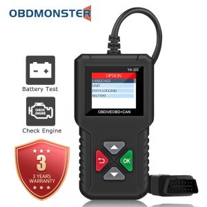 Car Doctor Full OBD2 Scanner YA101 for 12V Automotive Check Engine Error Code Reader Diagnostic Tool with Battery Test