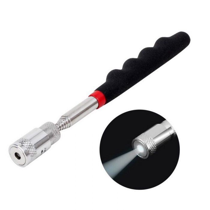 Telescopic Adjustable Magnetic Pick-Up Tools Grip Expandable Long Reach Pin Handy Tool for Picking Up Nuts