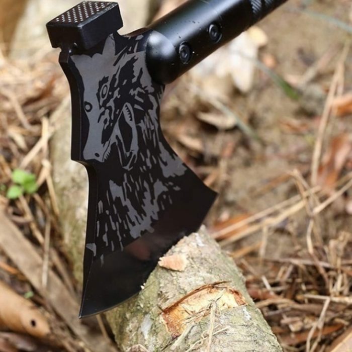 Foldable Camping Axe Shovel Multi-Tool Kit Survival Emergency Gear Portable Outdoor Axe Shovel Set Garden Tools Dropshipping