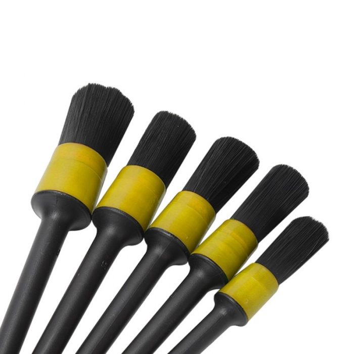 5Pcs Car Detailing Brush Cleaning Brushes Auto Detail Tools Wheels Dashboard Car-Styling Accessories