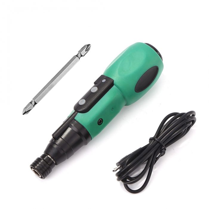 Mini Electric Screwdriver Cordless Drill USB Rechargeable Anti-slip Big Torque Electric Screwdriver Drill Home DIY Power Tools