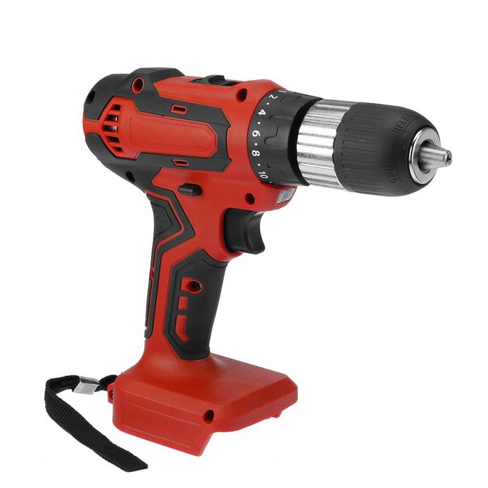 18V 10mm/13mm 90N.m Electric Drill Cordless Hand Drill Screwdriver without Rechargable Lithium-Ion Battery for Makita battery