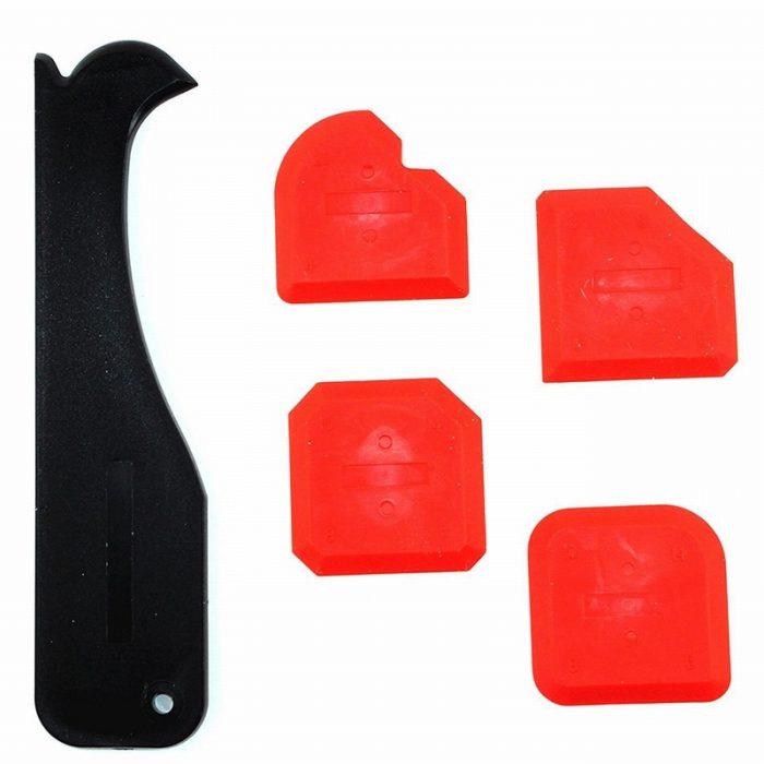 Silicone Sealant Spreader Spatula Scraper Wall Putty Knife Floor Cleaning Corner Shovel Pressure Seamer Construction Tools