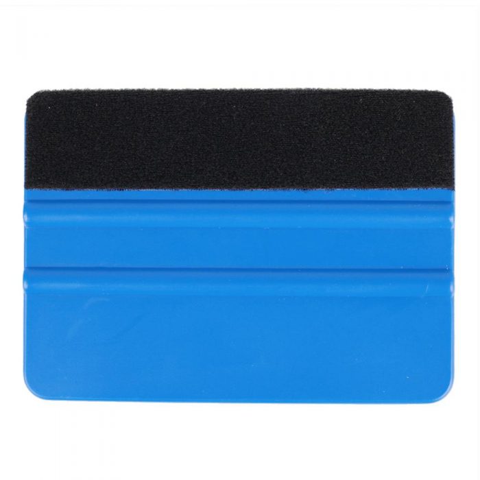 High Recommend 10Pcs Durable Blue Squeegee Felt Edge Scraper Car Decals Vinyl Wrapping & Tint Tools Wholesale Quick delivery CSV