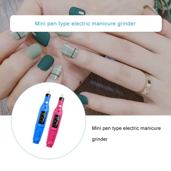 Electric Drill Nail File Acrylic Art File Manicure Pedicure Portable Machine Kit Practical durable kit