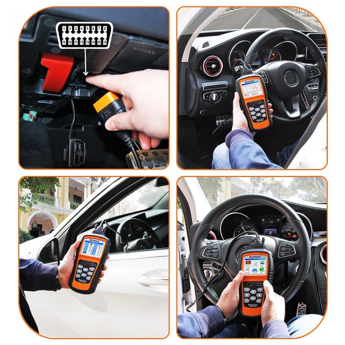 NEXPEAK NX501 OBD2 Automotive Scanner OBDII Code Reader Diagnostic Tool Check Engine Multi-languages Car Tools Full OBD2 Scanner