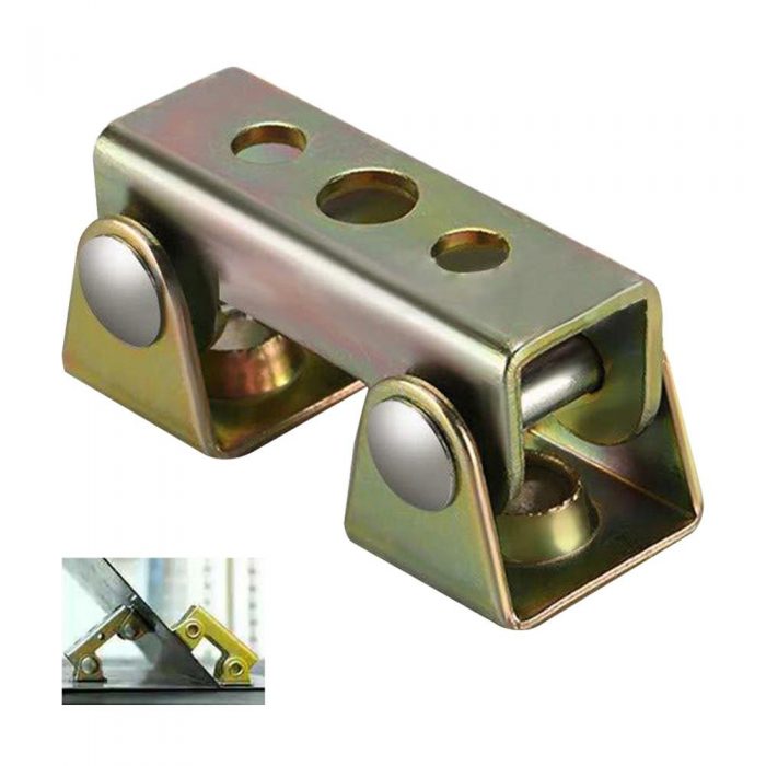 Magnetic V-type Clamps V-shaped Welding Holder Welding Fixture Adjustable Magnet V-Pads Hand Tools Metal Working Tool