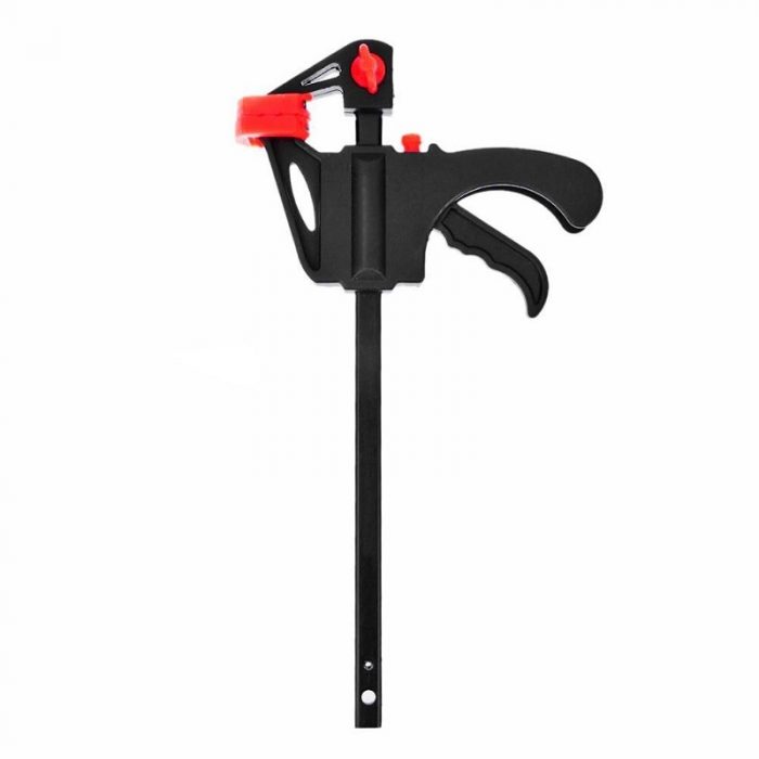 Spreader Work Bar Clamp F Clamp Gadget Tool DIY Hand Speed Squeeze Quick Ratchet Release Clip Kit 4 Inch Wood Working