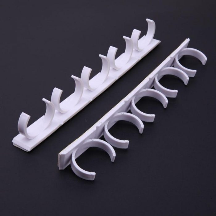 Home Kitchen Wall Mount Ingredient Bottle Storage Holder Organizer Tool White Kitchen Organizer and Accessories