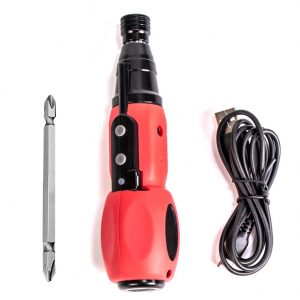 Mini Electric Screwdriver Cordless Drill USB Rechargeable 3.6V Lithium Battery Super Torque Power Tools Led Light For HOME DIY