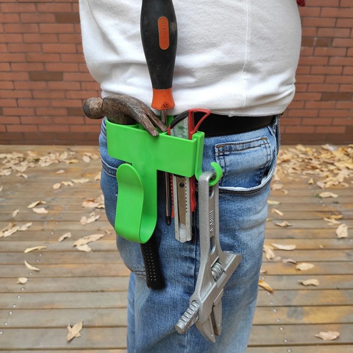 Multifunctional Waist Belt Tool Holder Clip Plastic Tool Belt for Electric wrench Hardware Organizer