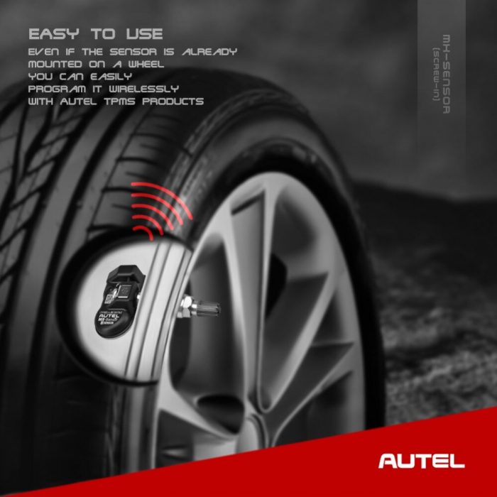 AUTEL MX Sensor 433 315 TPMS Mx-Sensor Scan Tire Repair Tools Automotive Accessory Tyre Pressure Monitor MaxiTPMS Pad Programmer