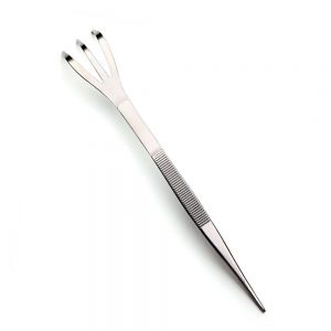 Bonsai tools JTT-02 Bonsai Tweezers stainless steel rake robust very firm and durable made by Tian Bonsai