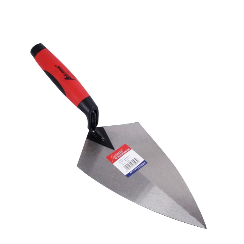 5/6/10/11/12 inch Construction Tools Putty Knife Brick Trowel Laying Carbon Steel Blade Pointing Plaster Tool Carbon Steel