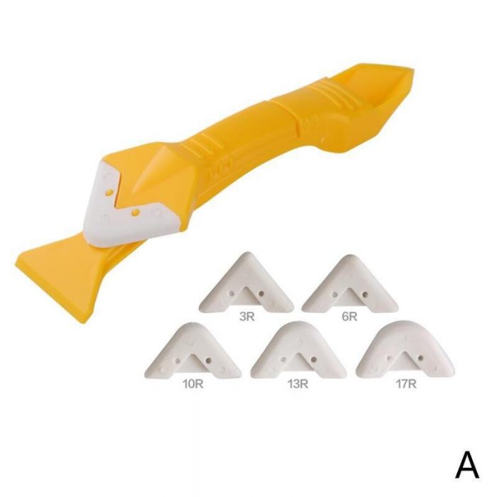 3 In 1 Silicone Remover Caulk Finisher Sealant Smooth Scraper Grout Kit Tools Household Hand Tool Accessories