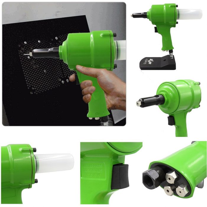 Pneumatic Air Hydraulic Pop Rivet Gun Riveter Industrial Nail Riveting Tool Multi-use Rivet Nut Guns Dropshipping Power Tools