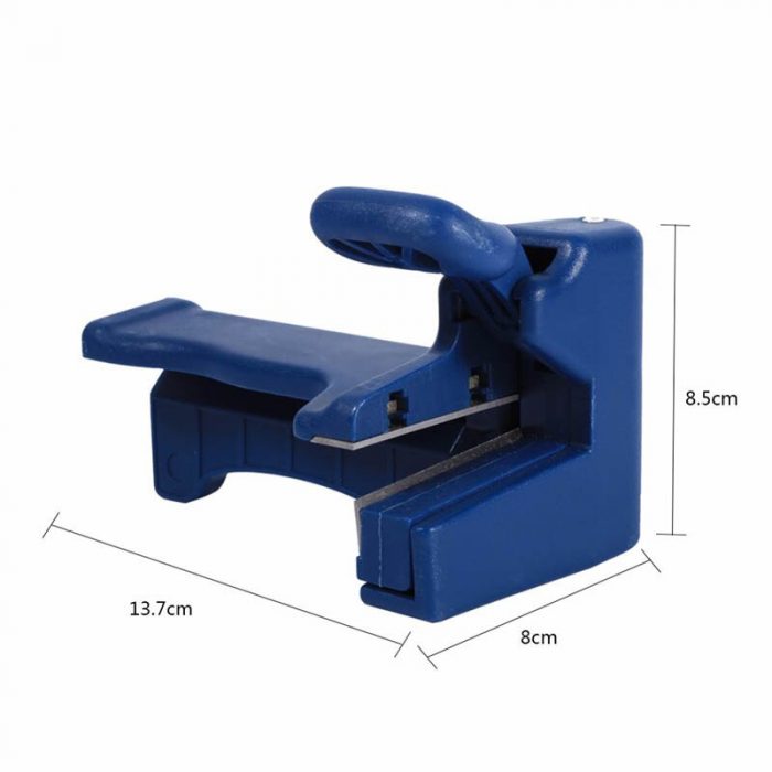 ZK30 Edge Trimmer Wood Side Banding Cutter Machine Double Edge Trimmer Manual Tail Trimming Woodworking Tool Carpenter Hardware