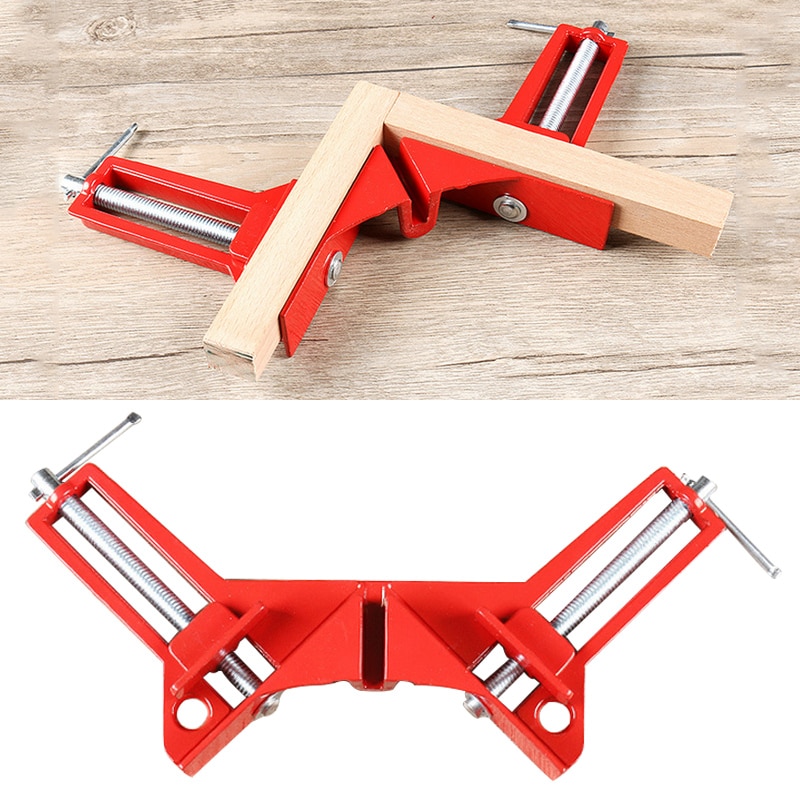 Multifunction 4inch 90 degree Right Clip Picture Frame Corner Clamp 100mm Clamps Corner Holder Woodworking Hand Tool