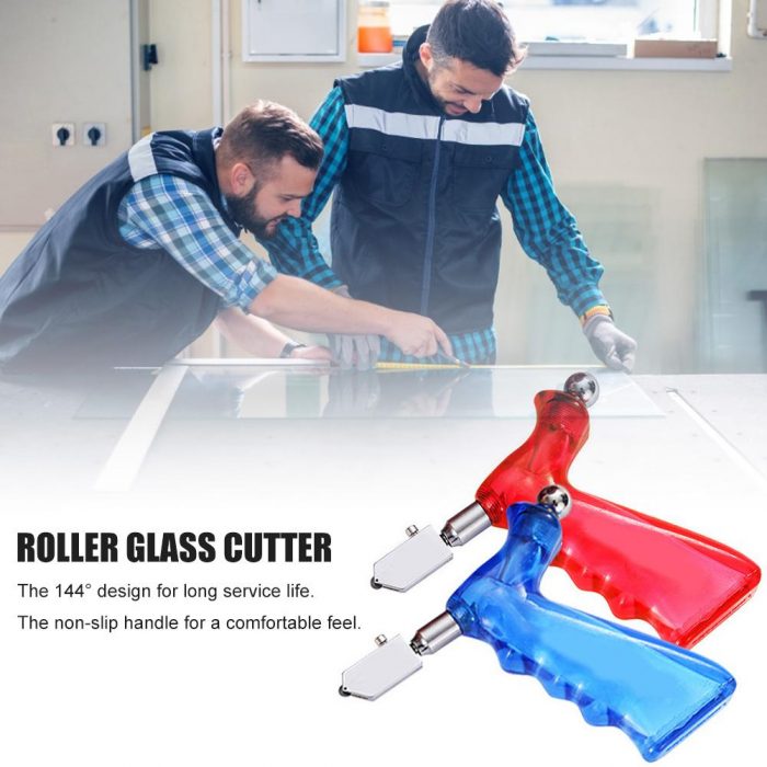 Roller Hand Held Glass Cutter Wear Resistant High Hardness Objects Cutting Tool For Glass Tiles Mirrors Cutting