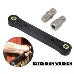 Universal Extension Wrench 3/8'' Adjustable Spanner Automotive Tools Ratchet Wrench For Car Auto Replacement Parts Repair Tool