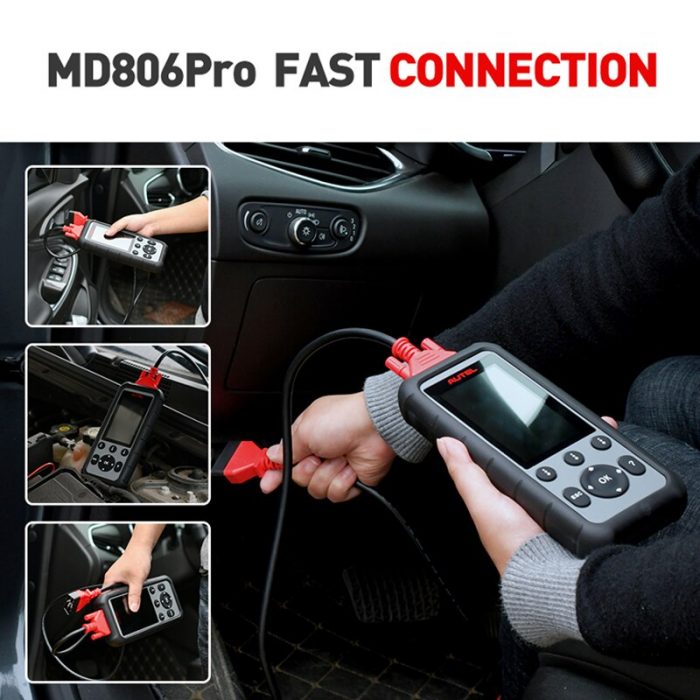 Autel MaxiDiag MD806 Pro OBD2 Scanner Car Automotive Diagnostic Tool Auto Code Reader OBDII OBD Scan Tool pk MD802 MD805 MD802