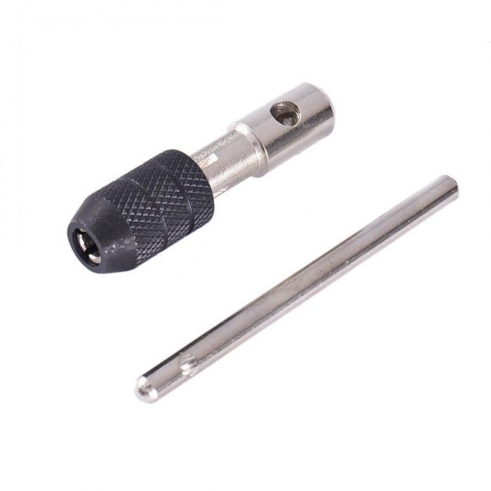 T-handle Reversible Single Tap Wrench Tapping Threading Tool M3-M8 M3-M6 1/8-1/4 Screwdriver Tap Holder Hand Tool J3