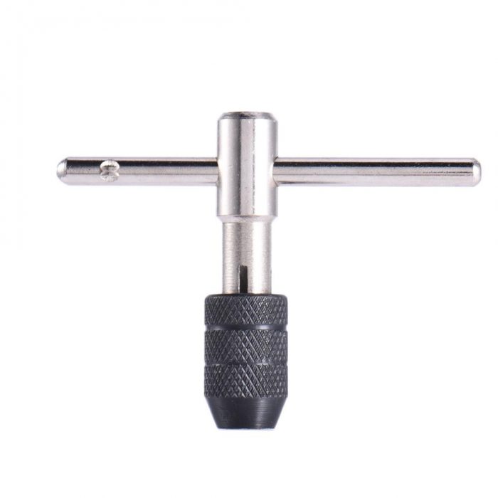 T-handle Reversible Single Tap Wrench Tapping Threading Tool M3-M8 M3-M6 1/8-1/4 Screwdriver Tap Holder Hand Tool J3