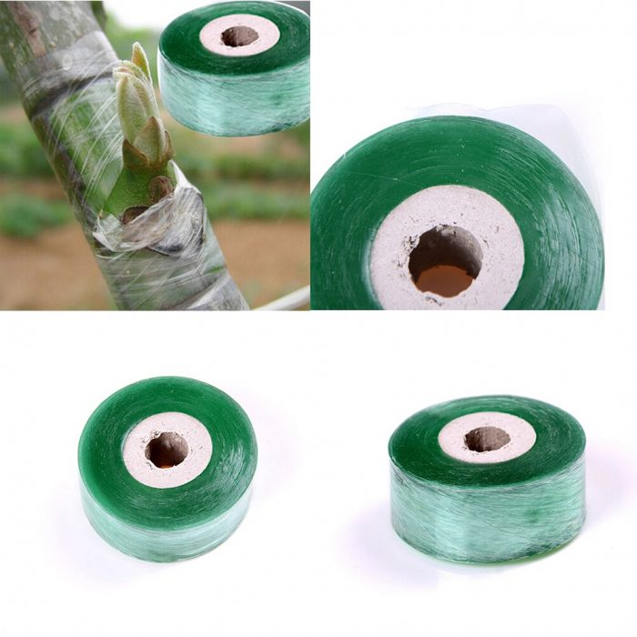 1Roll Lants Tools Nursery Grafting Tape Stretchable Self-adhesive Garden Flower Vegetable Grafting Tapes Supplies 2cm x 100m