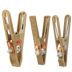 Copper Earth Ground Cable Clip Welding Manual Welder Electrode Holder Clamp Earth Ground Cable Clip for Welding Clamps Welder