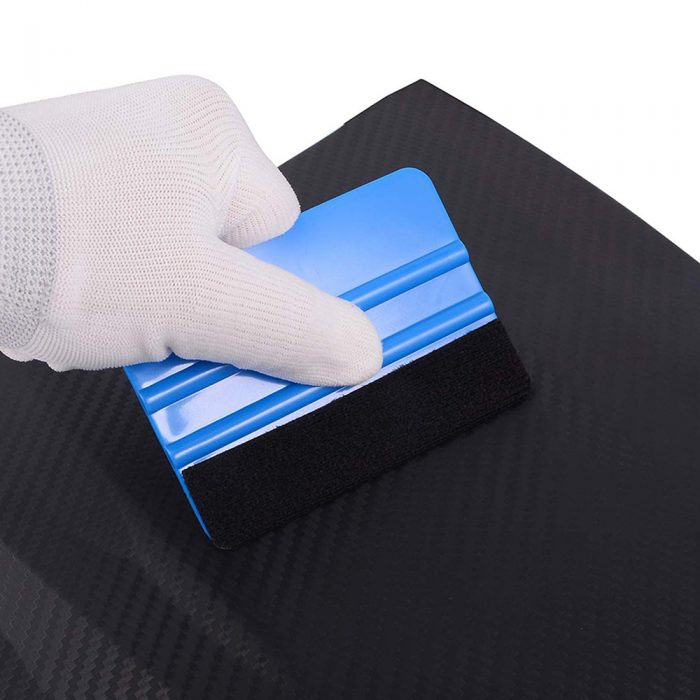 5pcs/set Car Vinyl Wrap Film Squeegee Scraper Tools Vehicle Sticker Installation Kit Cutter Knife Car Styling Auto Accessories