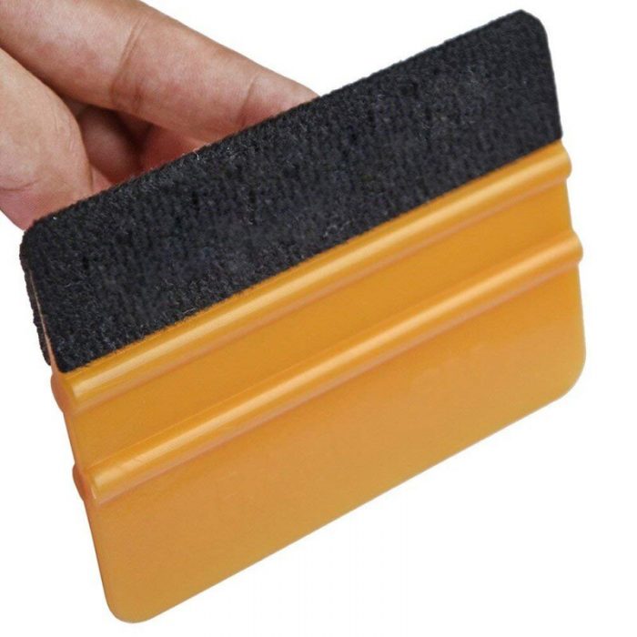 Scraper Car Window Tint Tool Magnetic Squeegee Razor Scraper Carbon Fiber Foil Tools Vinyl Wrap Film Sticker Wrapping Tool